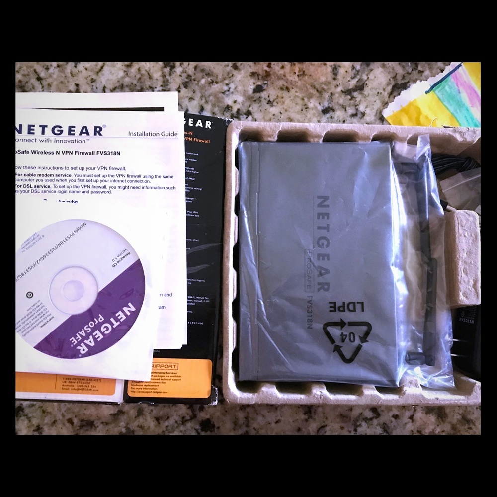 Netgear prosafe wireless-N 8-port Gigabit vpn